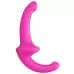 Розовый безремневой страпон Silicone Strapless Strapon розовый 