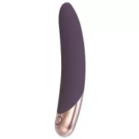 Фиолетовый вибромассажер ASTERIA - 21 см фиолетовый 
