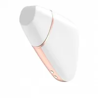 Белый вакуум-волновой вибростимулятор Satisfyer Love Triangle белый 