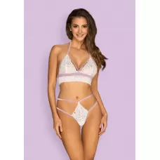 Эффектный комплект белья Lilyanne белый L-XL