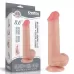 Телесный фаллоимитатор 8 Sliding Skin Dual Layer Dong - 20,8 см телесный 