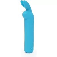 Голубая вибропуля с ушками Rechargeable Rabbit Ears Bullet Vibrator голубой 