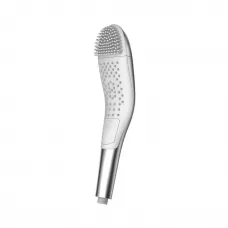 Лейка для душа Massage Hand Shower с 2 сменными насадками серебристый 
