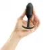 Чёрная пробка для ношения B-vibe Snug Plug 2 - 11,4 см черный 