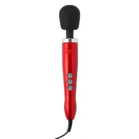 Красный жезловый вибратор Doxy Die Cast Wand Massager красный 