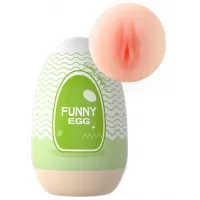 Мастурбатор-вагина Funny Egg телесный 