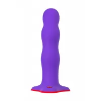Фиолетовый фаллоимитатор Stubs Bouncer - 18,5 см фиолетовый 