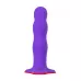 Фиолетовый фаллоимитатор Stubs Bouncer - 18,5 см фиолетовый 
