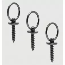 Набор из 3 колец Strap-On-Me Dildo Ring серый 