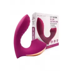 Сливовый вибромассажер с вакуумной стимуляцией клитора сливовый Сливовый вибромассажер с вакуумной стимуляцией клитора сливовый