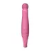 Вибратор Satisfyer Petting Hippo с загнутым кончиком - 22,9 см светло-бордовый 