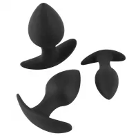 Набор анальных пробок Anal Trainer Set черный 