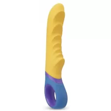 Желтый вибромассажер Tone G-Spot Vibrator - 23 см желтый 