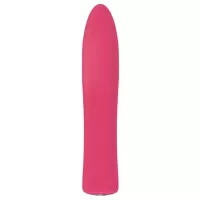 Розовая вибропуля SENSOR TOUCH BULLET - 12 см розовый 