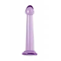 Фиолетовый фаллоимитатор Jelly Dildo M - 18 см фиолетовый 