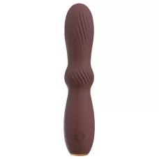 Коричневый вибратор Hazel 04 - 15 см коричневый 