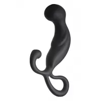 Черный массажер простаты Fantasstic Prostate Stimulator - 13,5 см черный 