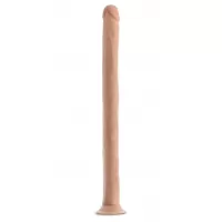 Телесный фаллоимитатор 19 Inch Long Realistic Dildo - 48,3 см телесный 
