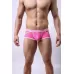 Розовые мужские трусы-хипсы Cockon X Lace Boxer с вырезами розовый XL