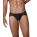 Черные трусы-джоки с ажурными вставками Urge Jockstrap черный M