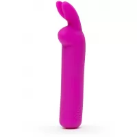Лиловая вибропуля с ушками Rechargeable Rabbit Ears Bullet Vibrator лиловый 