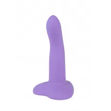 Фиолетовый нереалистичный дилдо Emotional - 13 см фиолетовый  Фиолетовый нереалистичный дилдо Emotional - 13 см фиолетовый