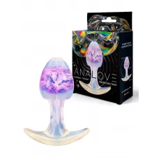 Сиреневатая анальная втулка - 8,2 см сиреневый Сиреневатая анальная втулка - 8,2 см сиреневый