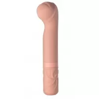 Бежевый мини-вибратор Rocky’s Fairy Mallet - 14,7 см бежевый 