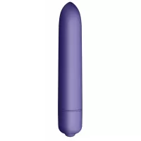 Фиолетовая вибропуля Berri Licious - 9 см фиолетовый 
