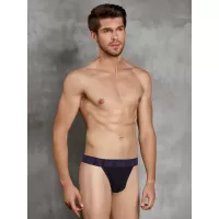 Мужские трусы-стринги Doreanse Ribbed Modal черный L