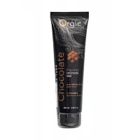 Интимный гель на водной основе Lube Tube Chocolate с шоколадным вкусом - 100 мл  