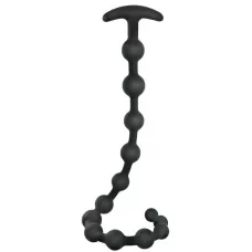 Черные анальные бусы Anal beads - 50 см черный 
