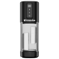 Инновационный мастурбатор Bliss со стимуляцией трением черный 