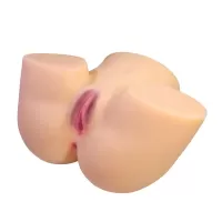 Телесный мастурбатор Liora с 2 любовными тоннелями телесный 