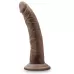 Коричневый фаллоимитатор 7 Inch Cock With Suction Cup - 19 см коричневый 