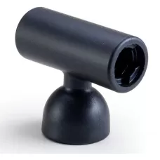Черная насадка-мастурбатор на вибратор Doxy - Masturbator Sleeve Doxy Attachment черный 