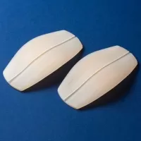 Комплект из 2 силиконовых подкладок под бретели телесный 