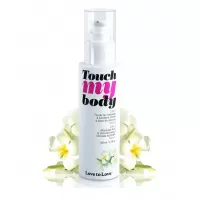 Силиконовый лубрикант 2-в-1 Touch My Body с ароматом моной - 100 мл  