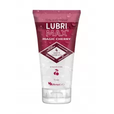 Интимный гель-смазка на водной основе Lubrimax Magic Cherry - 75 мл  