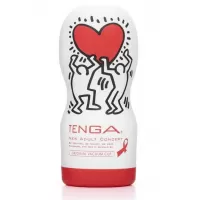 Мастурбатор Keith Haring Cup Deep Throat белый 