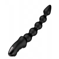Черный гибкий вибростимулятор Nexus Bendz - 29,2 см черный 