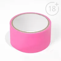 Розовая ПВХ-лента для связывания - 10 метров розовый 