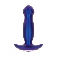 Синяя анальная вибропробка Buttocks The Wild Magn Pulse Vibrating Plug - 15 см синий 