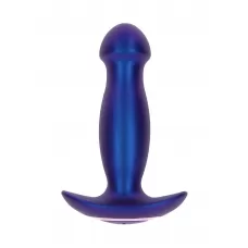 Синяя анальная вибропробка Buttocks The Wild Magn Pulse Vibrating Plug - 15 см синий 