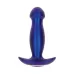 Синяя анальная вибропробка Buttocks The Wild Magn Pulse Vibrating Plug - 15 см синий 