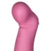 Вибратор Satisfyer Petting Hippo с загнутым кончиком - 22,9 см светло-бордовый 