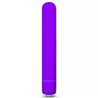 Фиолетовая вибропуля X-Basic 10 Speeds - 13 см фиолетовый 