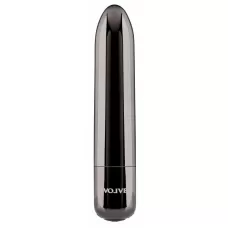 Черная вибропуля Real Simple - 10 см черный 