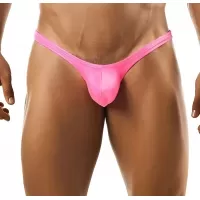 Ярко-розовые сексуальные трусы-стринги ярко-розовый L