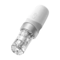 Белый автоматический мастурбатор Extra Sauce белый 